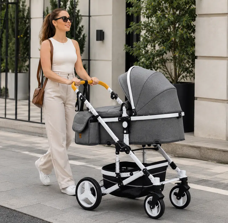 Carrinho de Passeio 3 em 1 – Aylla Evolve Trio